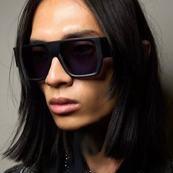 New,PHILIPP PLEIN Sunglasses PLEIN MASTER OVERSIZE SPP094 Col.0700 Authentic - Picture 3 of 12